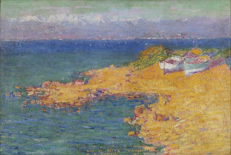 John Peter Russell Bay of Nice china oil painting image